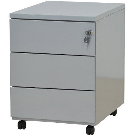 Caisson métallique mobile 3 tiroirs Vinco